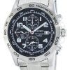 Montre Seiko Quartz alarme chronographe tachymètre SNAC53 SNAC53P1 SNAC53P hommes