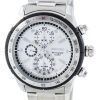 Montre Seiko Quartz alarme chronographe tachymètre SNAC83 SNAC83P1 SNAC83P hommes