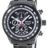 Montre Seiko Quartz alarme chronographe tachymètre SNAC91 SNAC91P1 SNAC91P hommes