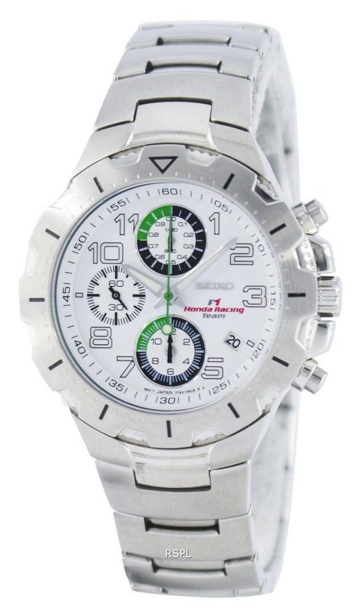 Montre Seiko F1 Honda Racing Team Quartz chronographe SND739 SND739P1 SND739P hommes