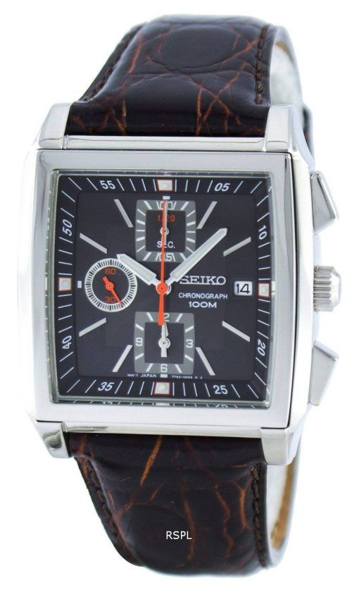 Montre Seiko Quartz chronographe SNDA09 SNDA09P1 SNDA09P hommes