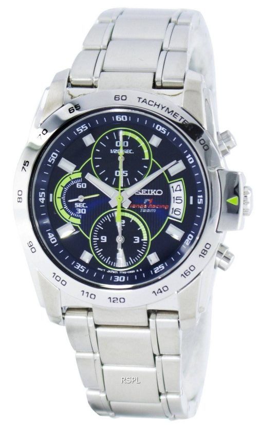 Montre Seiko F1 Honda Racing Team Quartz chronographe SNDA51 SNDA51P1 SNDA51P hommes