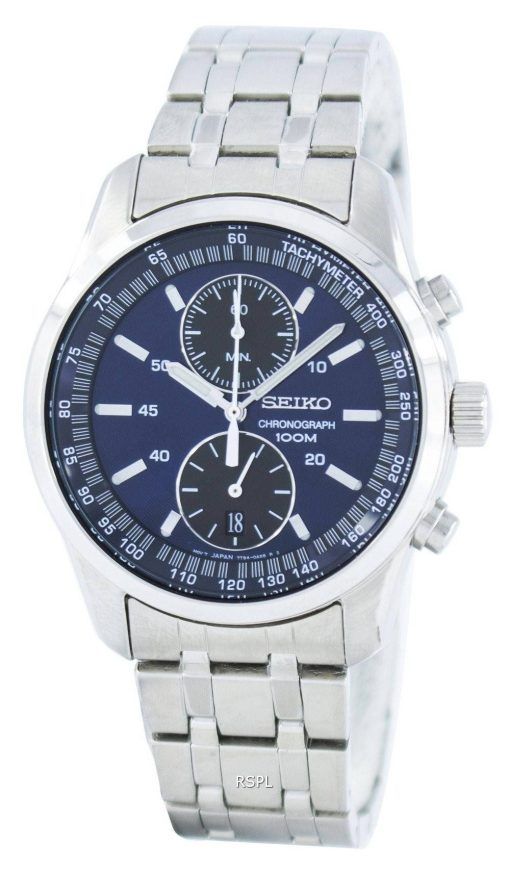 Montre Seiko chronographe Quartz tachymètre SNN157 SNN157P1 SNN157P hommes