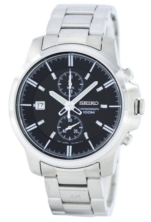 Montre Seiko chronographe Quartz SNN163 SNN163P1 SNN163P hommes