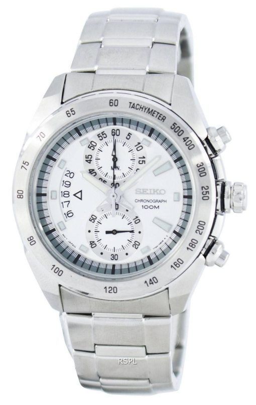 Montre Seiko chronographe Quartz tachymètre SNN177 SNN177P1 SNN177P hommes