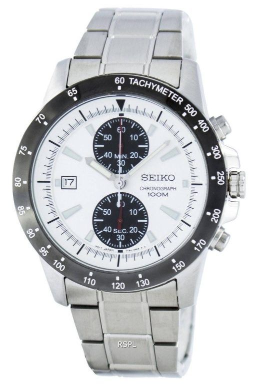 Montre Seiko chronographe Quartz tachymètre SNN187 SNN187P1 SNN187P hommes