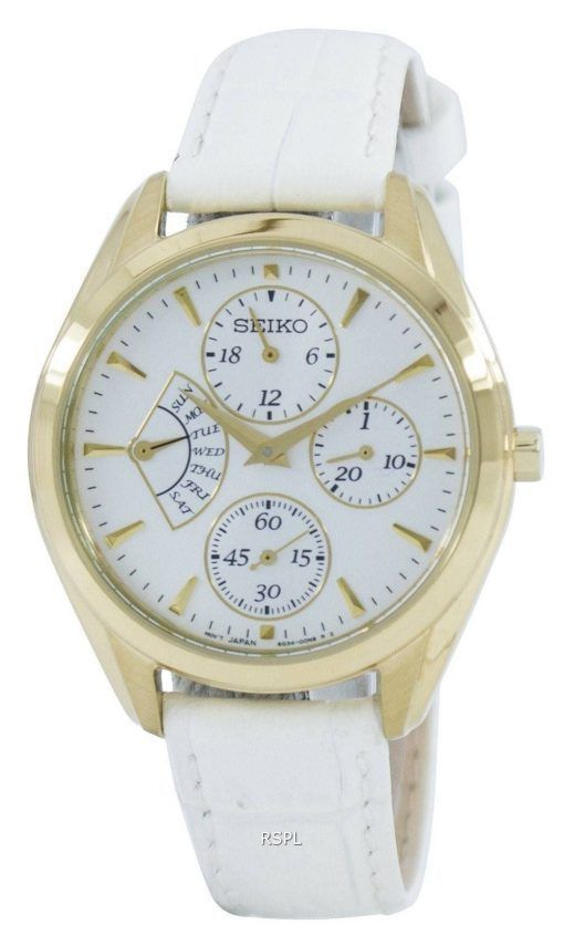 Seiko rétrograde montre Quartz multifonctions SRL048 SRL048P1 SRL048P féminin