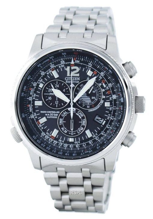 Citizen Promaster Sky Pilot Eco-Drive Radio Controlled chronographe AS4020-52E montre homme