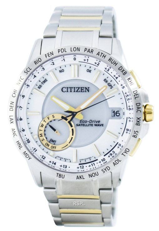 Citizen Eco-Drive Satellite Wave GPS monde temps CC3004-53 a montre homme