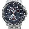 Citizen Promaster Titanium Skyhawk Eco-Drive Radio Controlled monde temps JY0080-62E montre homme