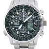 Citizen Promaster Sky Pilot Titanium Eco-Drive Radio Controlled monde temps JY8020-52E montre homme