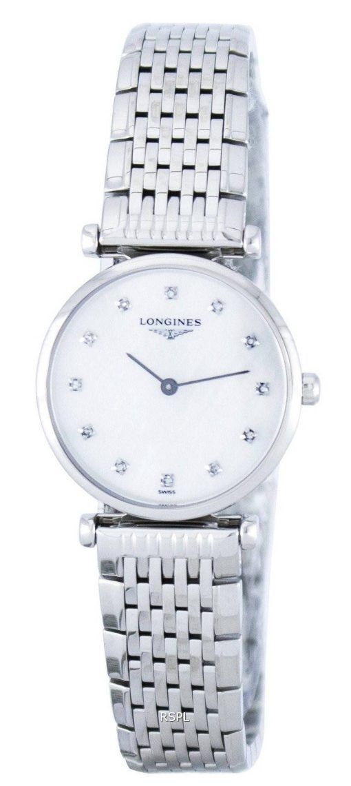 Longines La Grande Classique Quartz diamant Accent L4.209.4.87.6 Women Watch