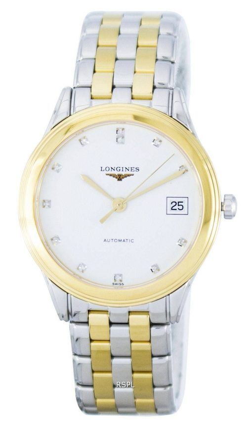 Longines Les Grandes phare automatique diamant Accent Power Reserve L4.774.3.27.7 montre homme