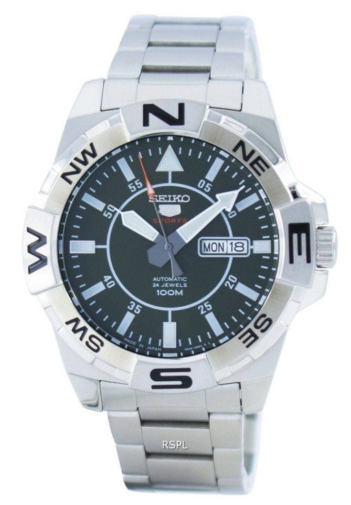 Seiko 5 Sports automatique 24 bijoux Japon fait SRPA59 SRPA59J1 SRPA59J montre homme