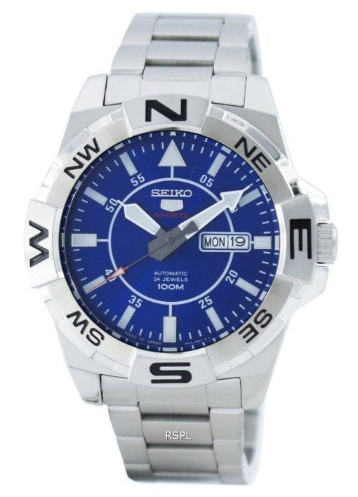 Seiko 5 Sports automatique 24 bijoux Japon fait SRPA61 SRPA61J1 SRPA61J montre homme