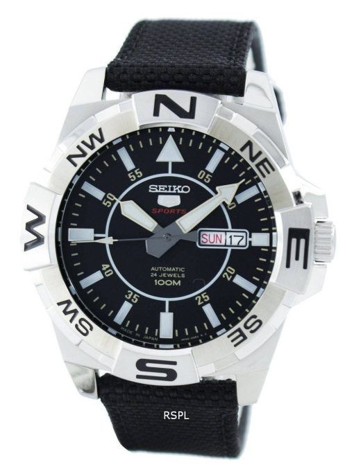 Seiko 5 Sports automatique 24 bijoux Japon fait SRPA69 SRPA69J1 SRPA69J montre homme