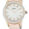 Montre Seiko Quartz cristaux Swarovski SRZ388 SRZ388P1 SRZ388P féminin