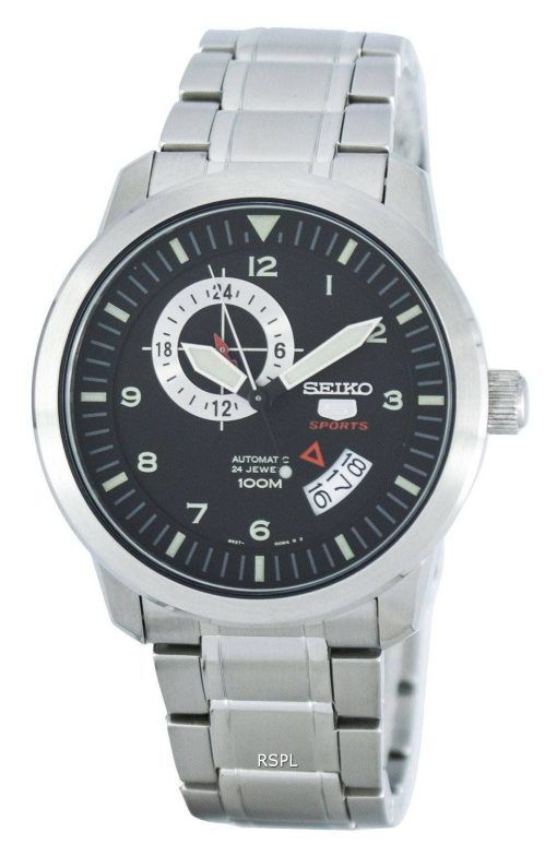 Montre Seiko 5 Sports automatique 24 bijoux SSA205 SSA205K1 SSA205K hommes