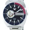 Seiko 5 Sports automatique 24 bijoux coeur ouvert Dial Japon a SSA329 SSA329J1 SSA329J hommes regarder