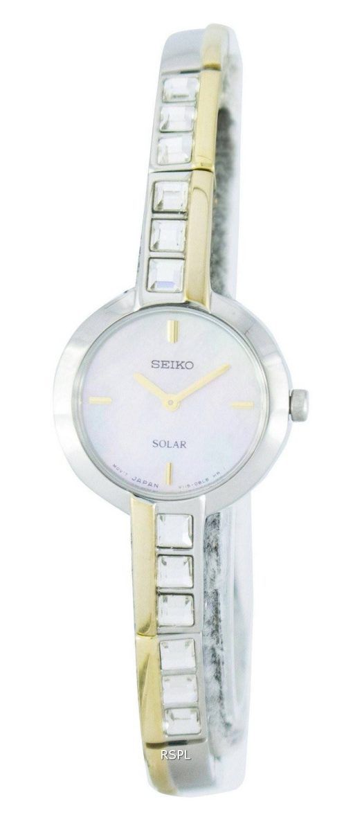 Montre Seiko solaire cristaux Swarovski SUP192 SUP192P1 SUP192P féminin