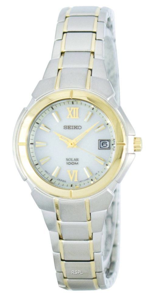 Montre Seiko solaire 100M SUT022 SUT022P1 SUT022P féminin