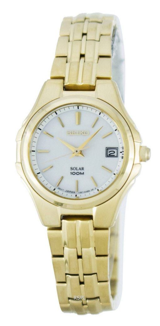 Montre Seiko solaire 100M SUT046 SUT046P1 SUT046P féminin