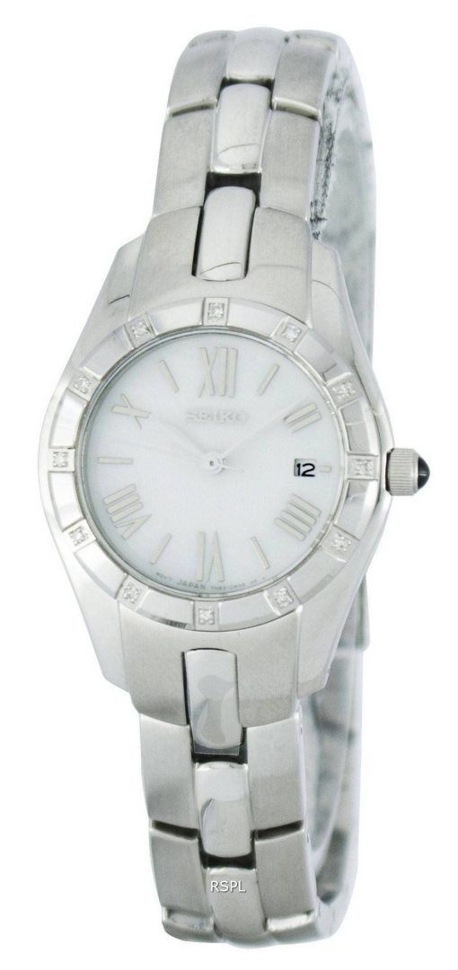 Montre Seiko Quartz diamant Accent SXDB53 SXDB53P1 SXDB53P féminin