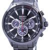 Montre Seiko solaire chronographe tachymètre SSC497 SSC497P1 SSC497P hommes