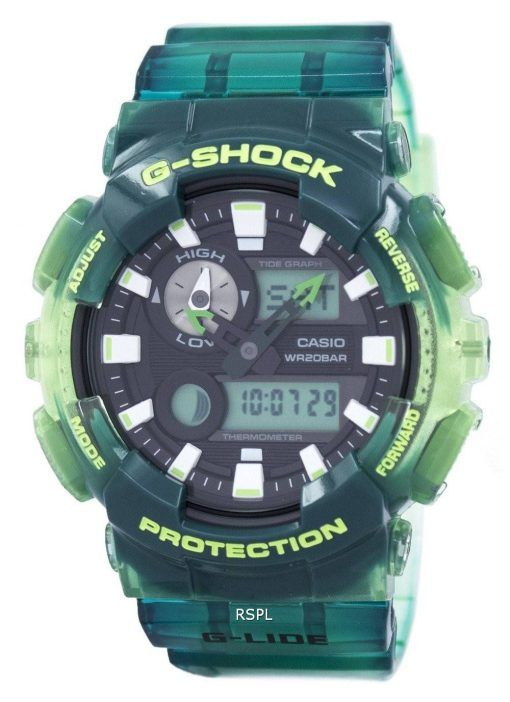 Montre Casio G-Shock G-LIDE marée graphique thermomètre Moon Phase GAX-100MSA-3 a masculin