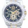 Montre Seiko chronographe Quartz SPC186 SPC186P1 SPC186P hommes