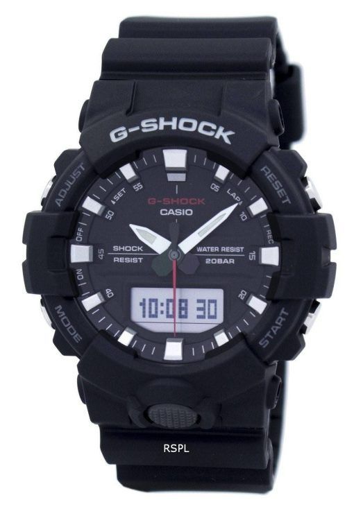 Montre Casio G-Shock résistant aux chocs analogique numérique GA-800-1ADR GA800-1ADR masculine