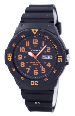 Montre Casio Quartz analogique cadran noir MRW-200H-4BVDF MRW-200H-4BV masculin