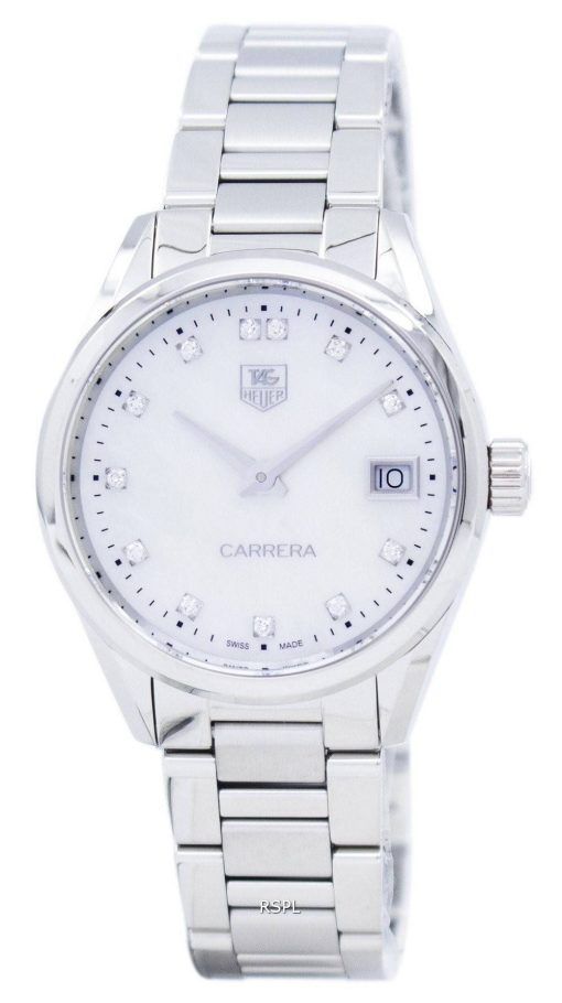 TAG Heuer Carrera Quartz diamant Accent WAR1314. BA0778 Women Watch