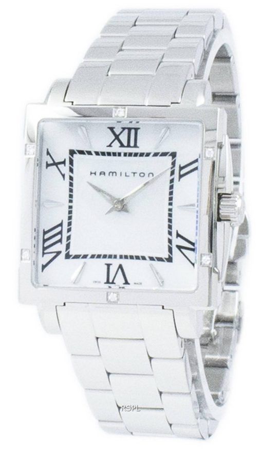 Montre Hamilton Jazzmaster American Classics Square Quartz H32291114 féminin