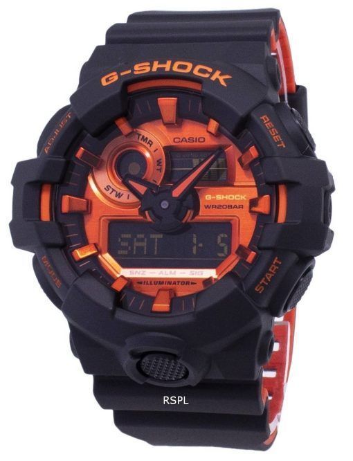 Casio G-Shock GA-700BR-1 a GA700BR-1 a illuminateur Quartz analogique Digital 200M Watch hommes