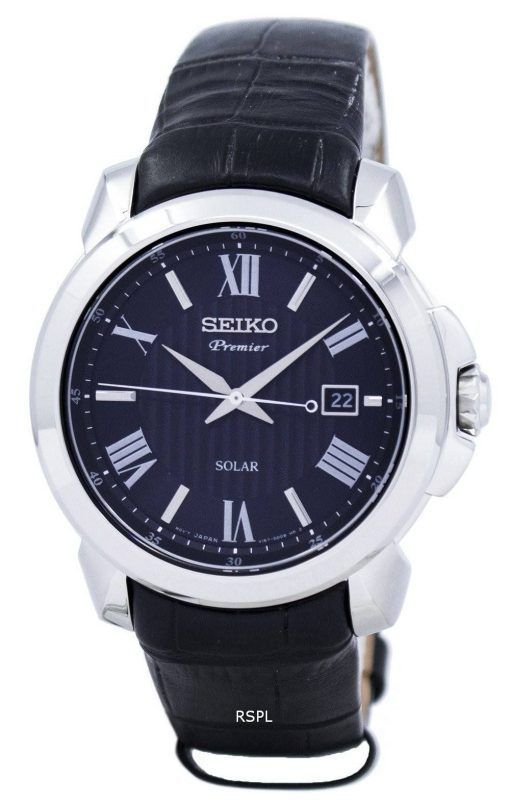 Montre Seiko Premier solaire SNE455P2 hommes