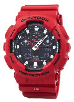 Montre Casio G-Shock GA-100 b-4 a analogique-numérique