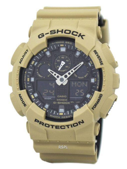 Casio G-Shock couleur spéciale modèle analogique-numérique GA-100L-8 a montre homme