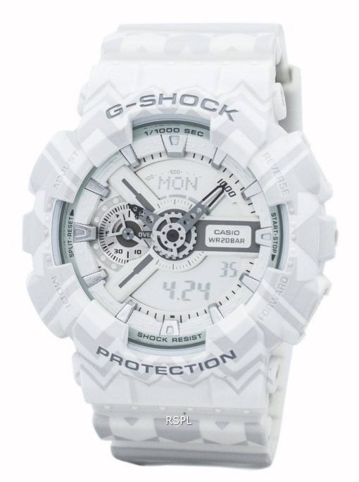 Casio G-Shock analogique numérique motif Tribal série GA-110TP-7 a montre homme