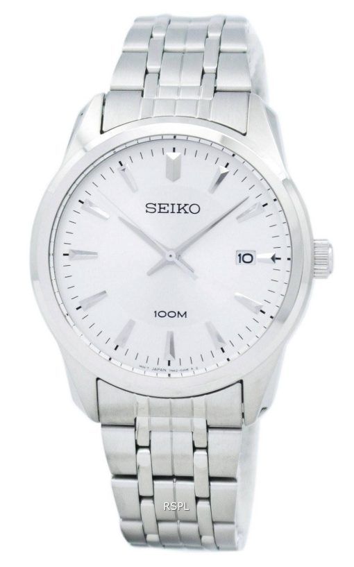 Seiko Quartz en acier inoxydable SGEG01P1 SGEG01P hommes montre