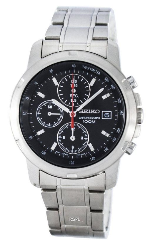 Montre Seiko chronographe Quartz SNDB03P1 SNDB03P SNDB03 tachymètre homme