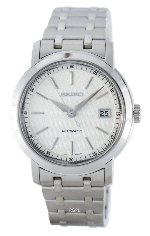 Seiko automatique SRP021K1 SRP021K SRP021 saphir montre homme