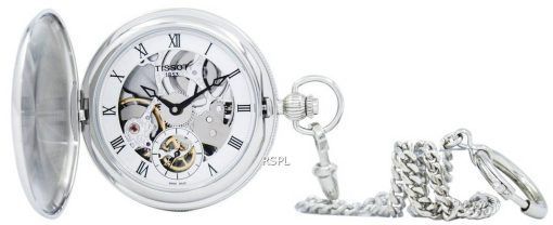 Montre de poche Tissot Bridgeport T859.405.19.273.00 squelette mécanique T8594051927300