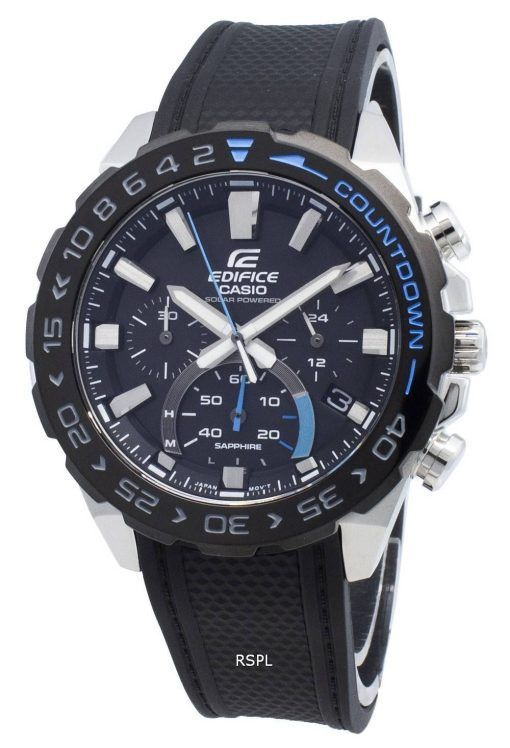 Montre Casio Edifice EFS-S550PB-1AV chronographe solaire EFSS550PB-1AV