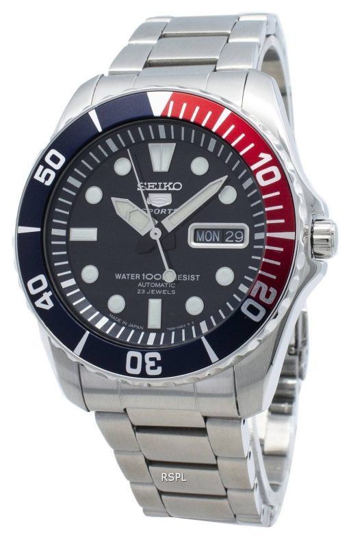 Remise à neuf de la montre de plongée automatique Seiko 5 Sports SNZF15 SNZF15J1 SNZF15J