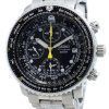 Remise à neuf Seiko Chronographe SNA411 SNA411P1 SNA411P Montre Pilote Alarme de vol 200M