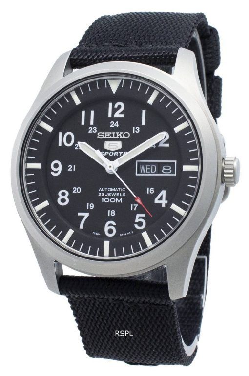 Remise à neuf de montre pour hommes Seiko 5 Sports SNZG15 SNZG15K1 SNZG15K Automatic