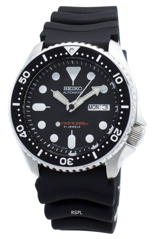 Remise à neuf de la montre Seiko Automatic SKX007 SKX007J1 SKX007J fabriquée au Japon pour hommes