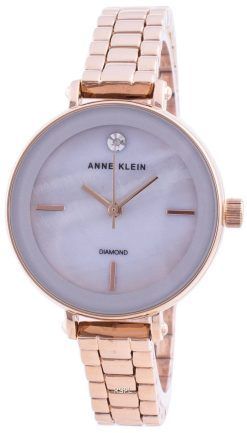 Montre pour femme Anne Klein 3386LGRG Quartz Diamond Accents