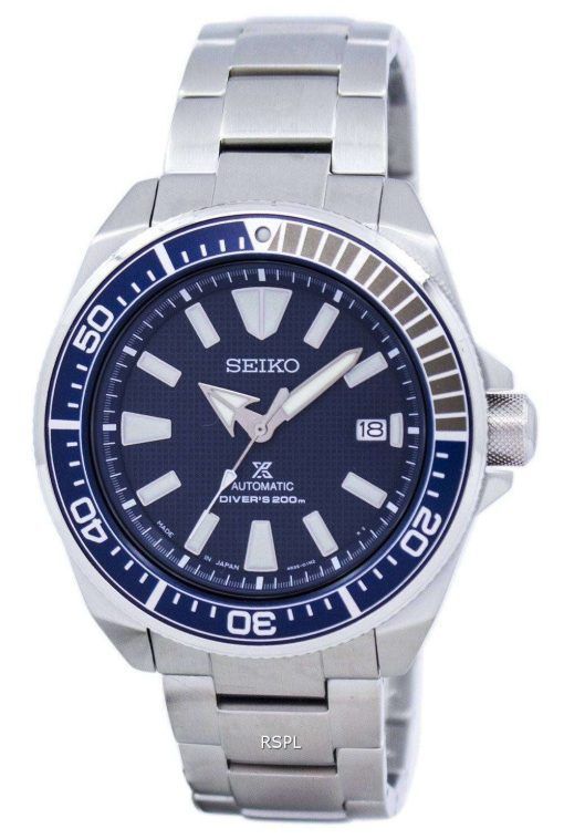 Montre Homme Seiko Prospex Samurai Divers 200M Fabriqué au Japon SRPB49 SRPB49J1 SRPB49J